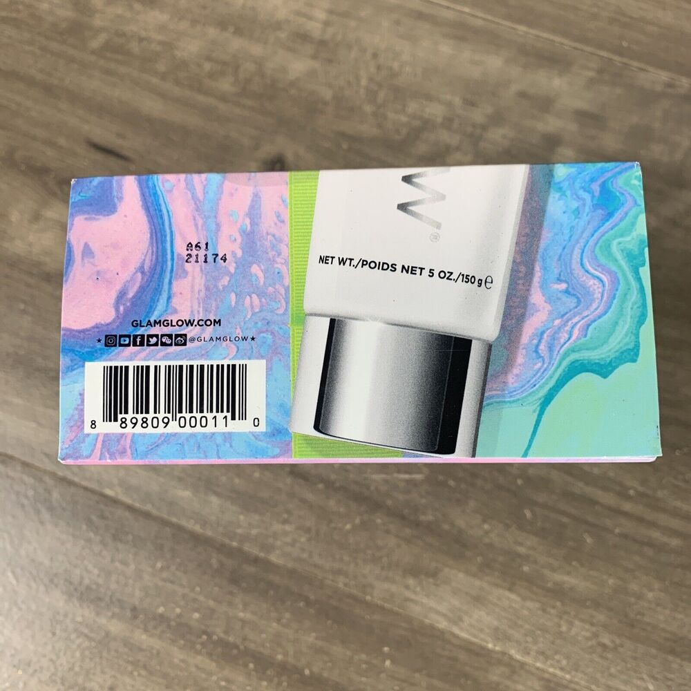 Glam Glow Pore Parazzi Clear Skin In a Flash Set Mask Cleanser $97 MSRP 3 In 1 - Picture 9 of 10